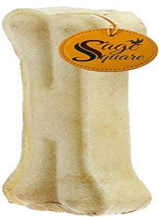 سايج سكوير عظمة كالسيوم مضغوطة مربعة الشكل من جلد البقر الخام من سيج، مكافآت للكلاب، عظمة لذيذة لصحة الكلب (3 بوصات، 500 غرام) - Image 4